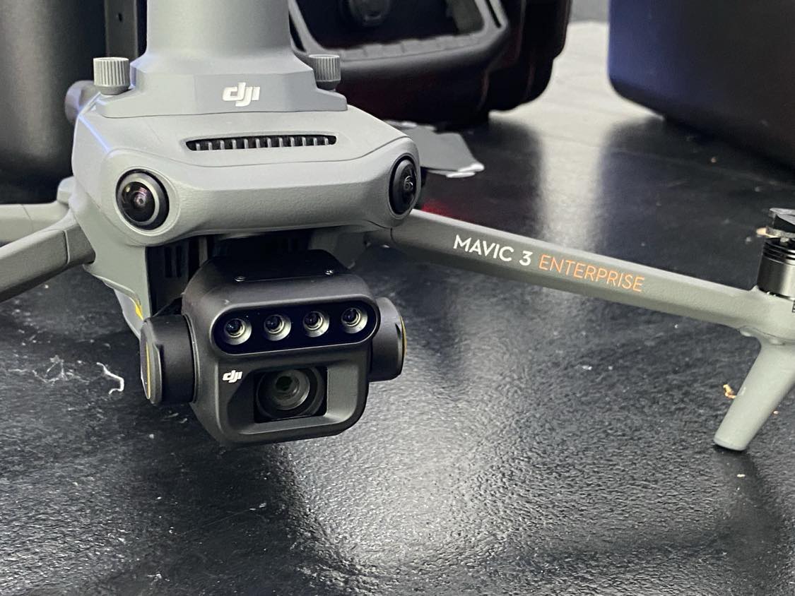 dji mavic 3 multispectral kamera a RTK snimac